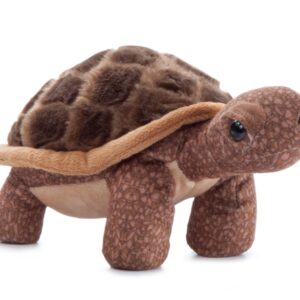 The Petting Zoo Tortoise Stuffed Animal Plushie, Gifts for Kids, Wild Onez Farm Animals, Tortoise Plush Toy 9 Inches