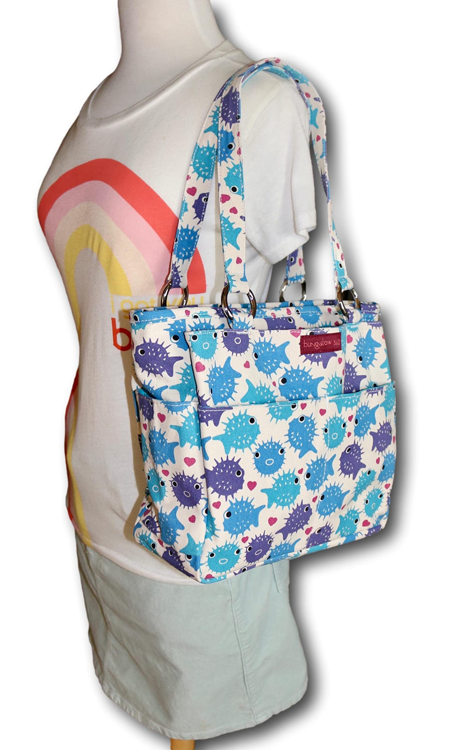 bungalow 360 Pocket Bag (Puffer Fish)