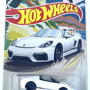 Hot Wheels - Porsche BOXTER Spyder - White - 8/10