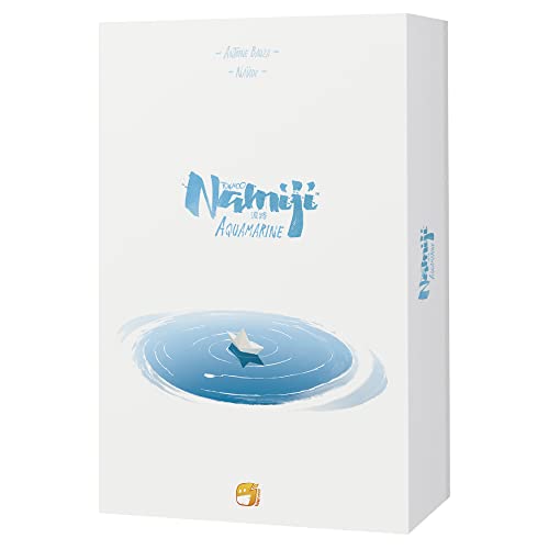 Namiji Aquamarine Board Game Expansion | Strategy Game | Japanese Fishing Game | Fun Family Game for Kids and Adults | Ages 8+ | 2-5 Players | Average Playtime 45 Minutes | Made by Funforge