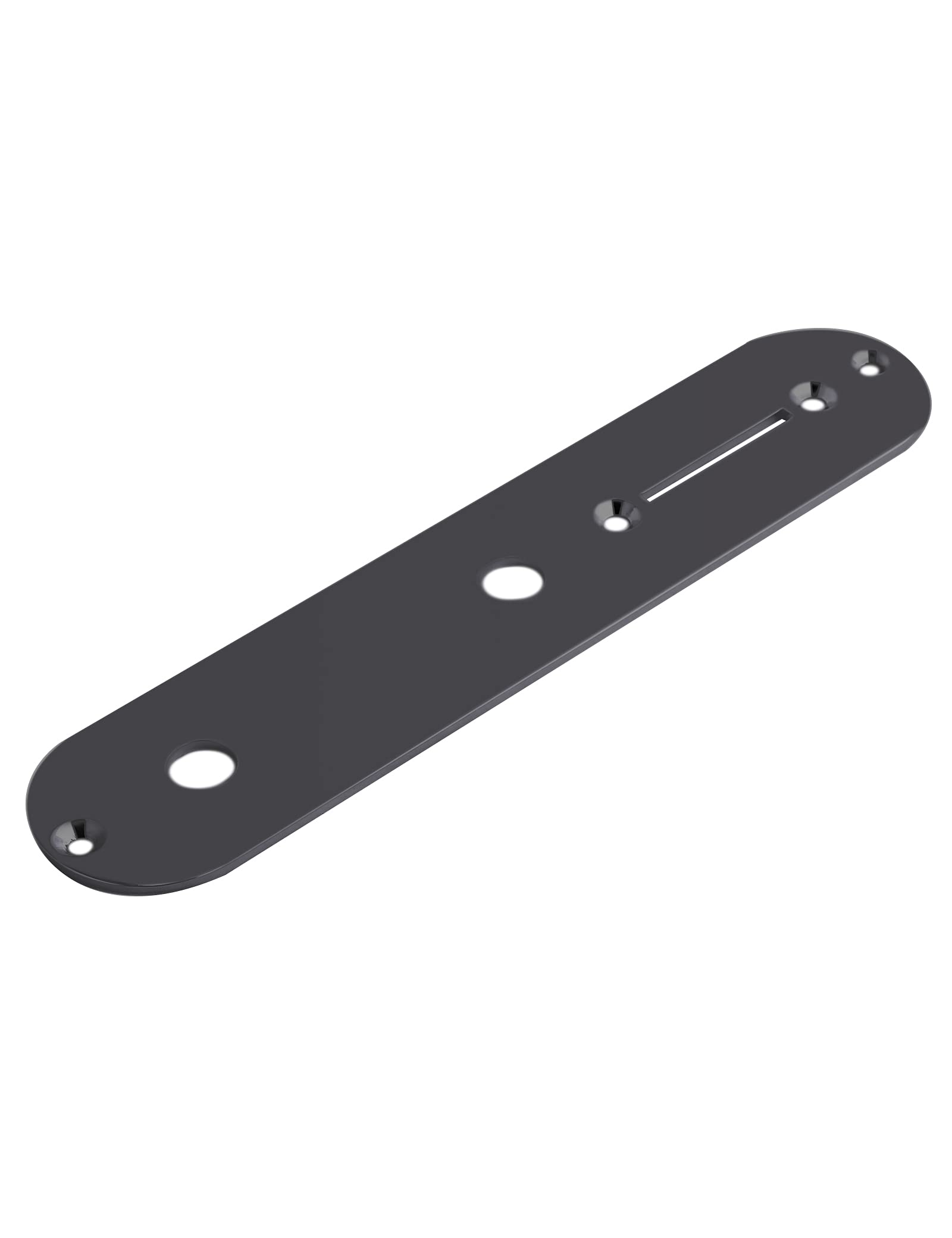 Rubatone Guitar Control Plate for Fender Tele Telecaster Squier Style Electric Guitar Metal Black 34.2mm Width.