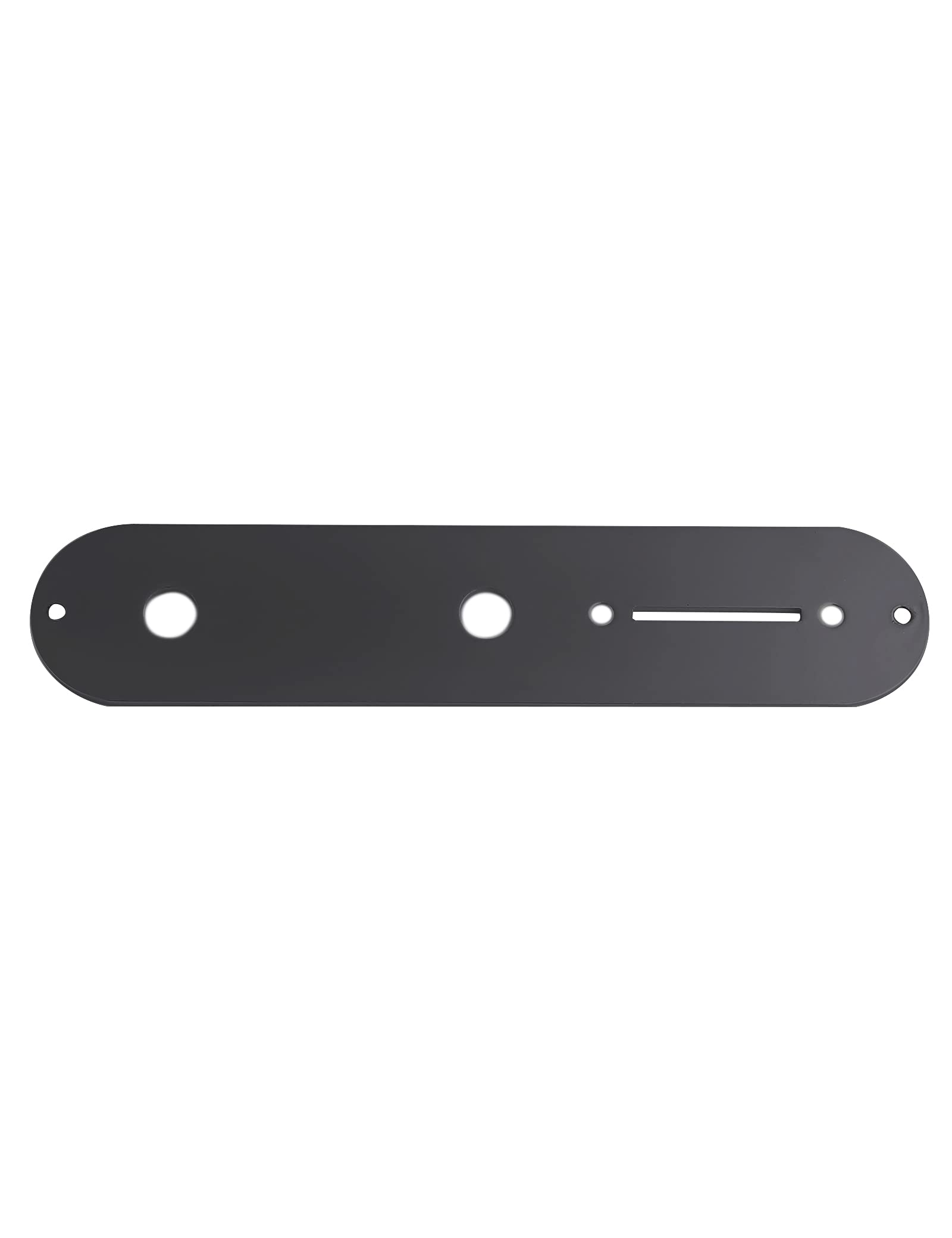 Rubatone Guitar Control Plate for Fender Tele Telecaster Squier Style Electric Guitar Metal Black 34.2mm Width.