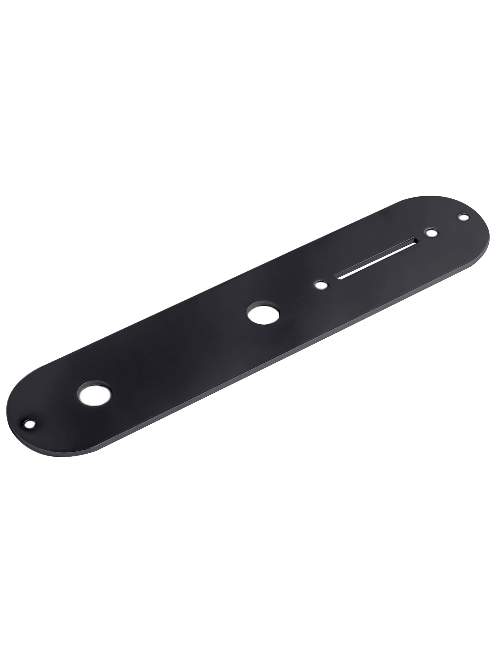 Rubatone Guitar Control Plate for Fender Tele Telecaster Squier Style Electric Guitar Metal Black 34.2mm Width.