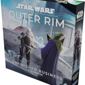 Star Wars: Outer Rim - Unfinished Business Expansion - Strategy Game, Adventure Game for Kids & Adults, Ages 14+, 1-4 Players, 3-4 Hour Playtime, Made by Fantasy Flight Games