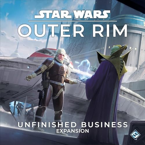 Star Wars: Outer Rim - Unfinished Business Expansion - Strategy Game, Adventure Game for Kids & Adults, Ages 14+, 1-4 Players, 3-4 Hour Playtime, Made by Fantasy Flight Games