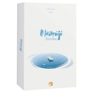 namiji aquamarine board game expansion | strategy game | japanese fishing game | fun family game for kids and adults | ages 8+ | 2-5 players | average playtime 45 minutes | made by funforge