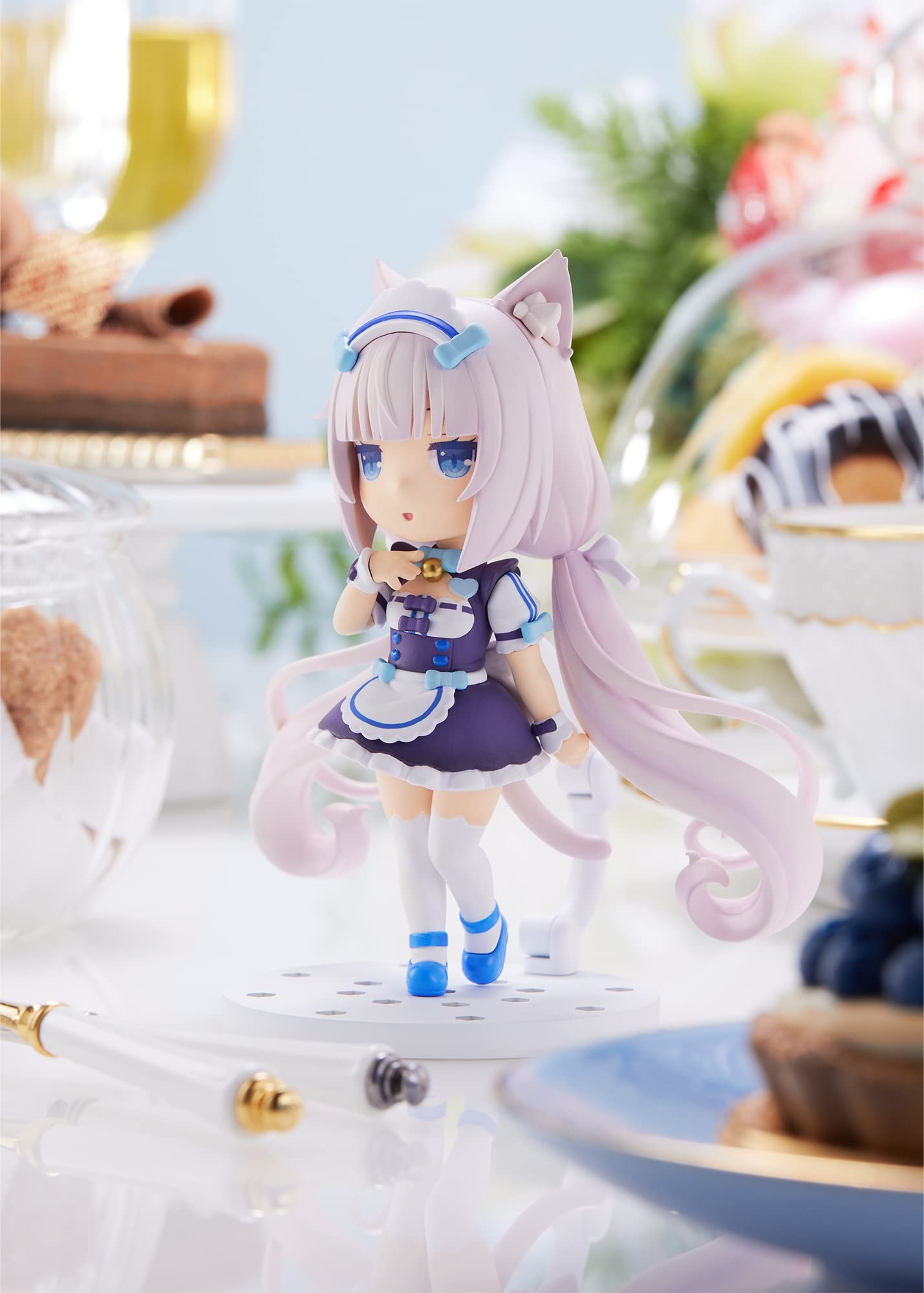 Plum Nekopara: Vanilla Mini-Figure 100 Non-Scale PVC Figure, Multicolor, 4 inches