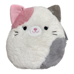 Squishmallows Official Kellytoy Squishy Soft Plush Toy Animal (12 Inch Fuzz-A-Mallows, Karina The Fuzzy Cat)