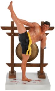 diamond select toys jean-claude van damme gallery pvc statue, multicolor