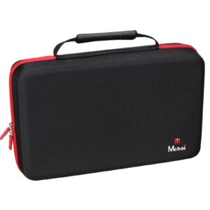 Mchoi Hard Carrying Case Compatible with VTech KidiStar DJ Mixer Black, Case Only