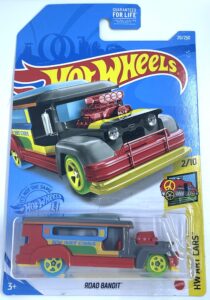 hot wheels - road bandit - hw art cars 2/10 [red] - #20/250