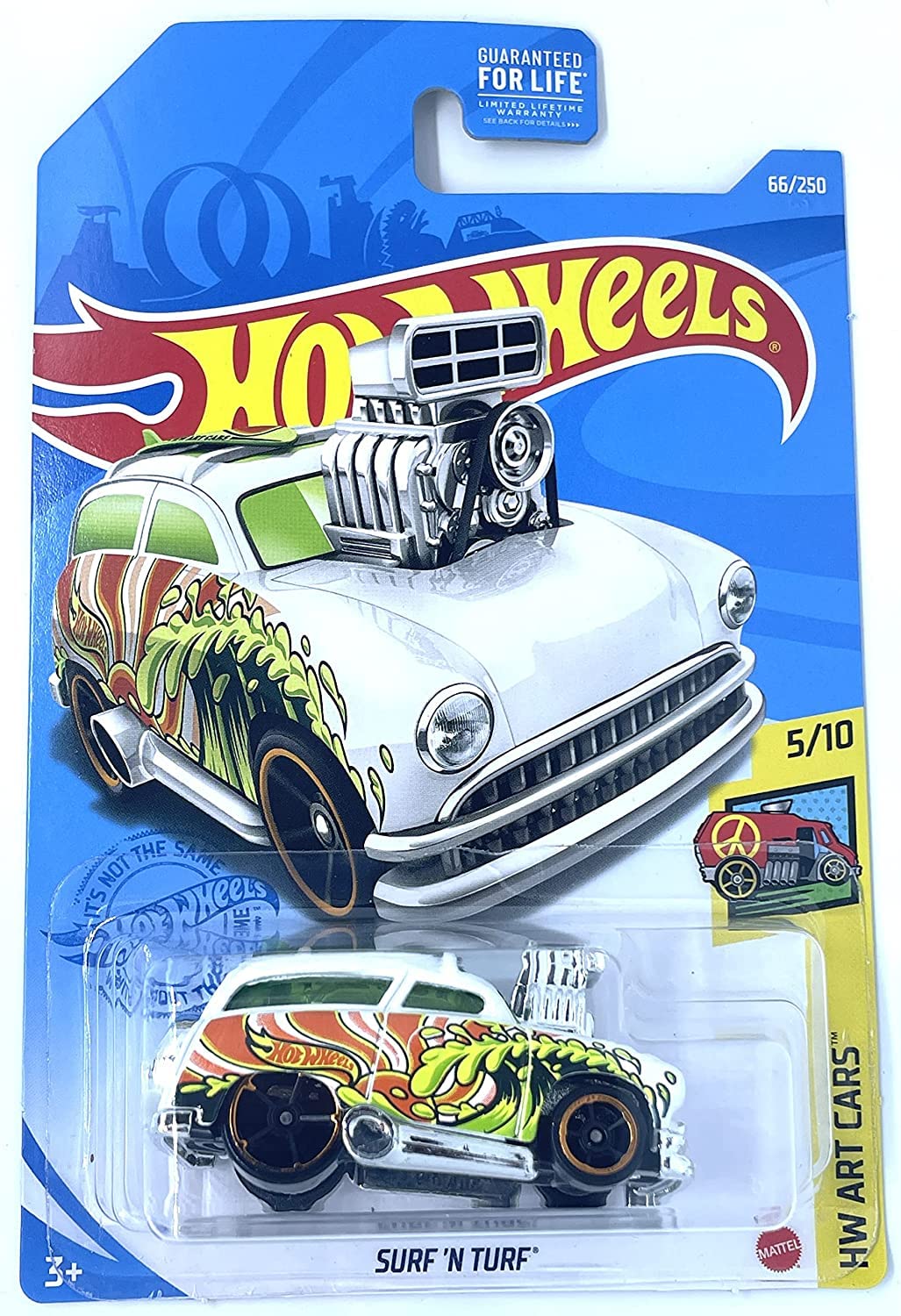 Hot Wheels - Surf 'N Turf - HW Art Cars 5/10 [White] #66/250