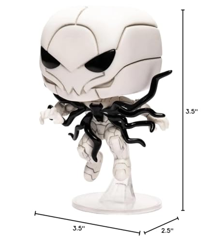 Spider-Man POP Marvel: Venom - Poison Entertainment Earth Exclusive Funko Pop! Vinyl Figure (Bundled with Compatible Pop Box Protector Case), Multicolor, 3.75 inches