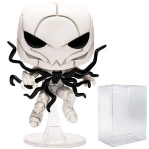 Spider-Man POP Marvel: Venom - Poison Entertainment Earth Exclusive Funko Pop! Vinyl Figure (Bundled with Compatible Pop Box Protector Case), Multicolor, 3.75 inches