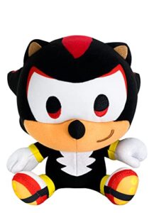 great eastern entertainment sonic the hedgehog - sd shadow the hedgehog sitting plush 7" h