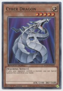 yu-gi-oh! cyber dragon - sgx1-eng01 - common - 1st edition