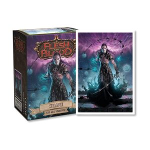 arcane tinmen dragon shield sleeves – flesh and blood: chane 100 ct - mtg card sleeves are smooth & tough - compatible with pokemon & magic the gathering card sleeves (at-16042)