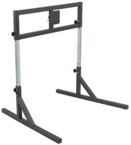 simfab monitor mount floor stand for racing and flight simulators | for monitors up to 100x100mm vesa, 24, 27, 32, 34, 37, 49 ultra wide