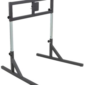 SimFab Monitor Mount Floor Stand for Racing and Flight Simulators | for Monitors up to 100x100mm VESA, 24, 27, 32, 34, 37, 49 Ultra Wide