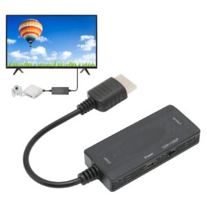 Dilwe 1080P for Dreamcast to HDMI Converter, for Dreamcast HDMI Adapter, with USB Power Cable, HD Cable for Dreamcast to HDTV, Only Work with VGA Compatible Games