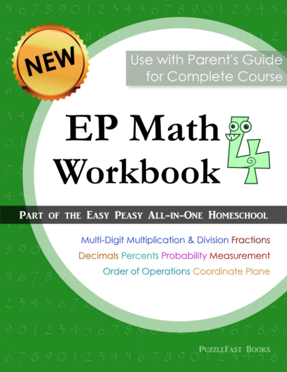 EP Math 4 Workbook: Part of the Easy Peasy All-in-One Homeschool