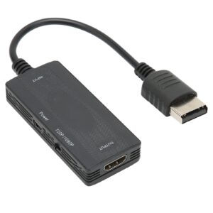 dilwe 1080p for dreamcast to hdmi converter, for dreamcast hdmi adapter, with usb power cable, hd cable for dreamcast to hdtv, only work with vga compatible games