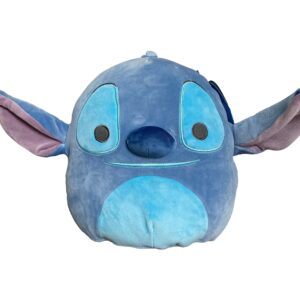 Squishmallows Official Kellytoy Disney Squishy Soft Plush Toy Animal (10 Inch, Stitch)