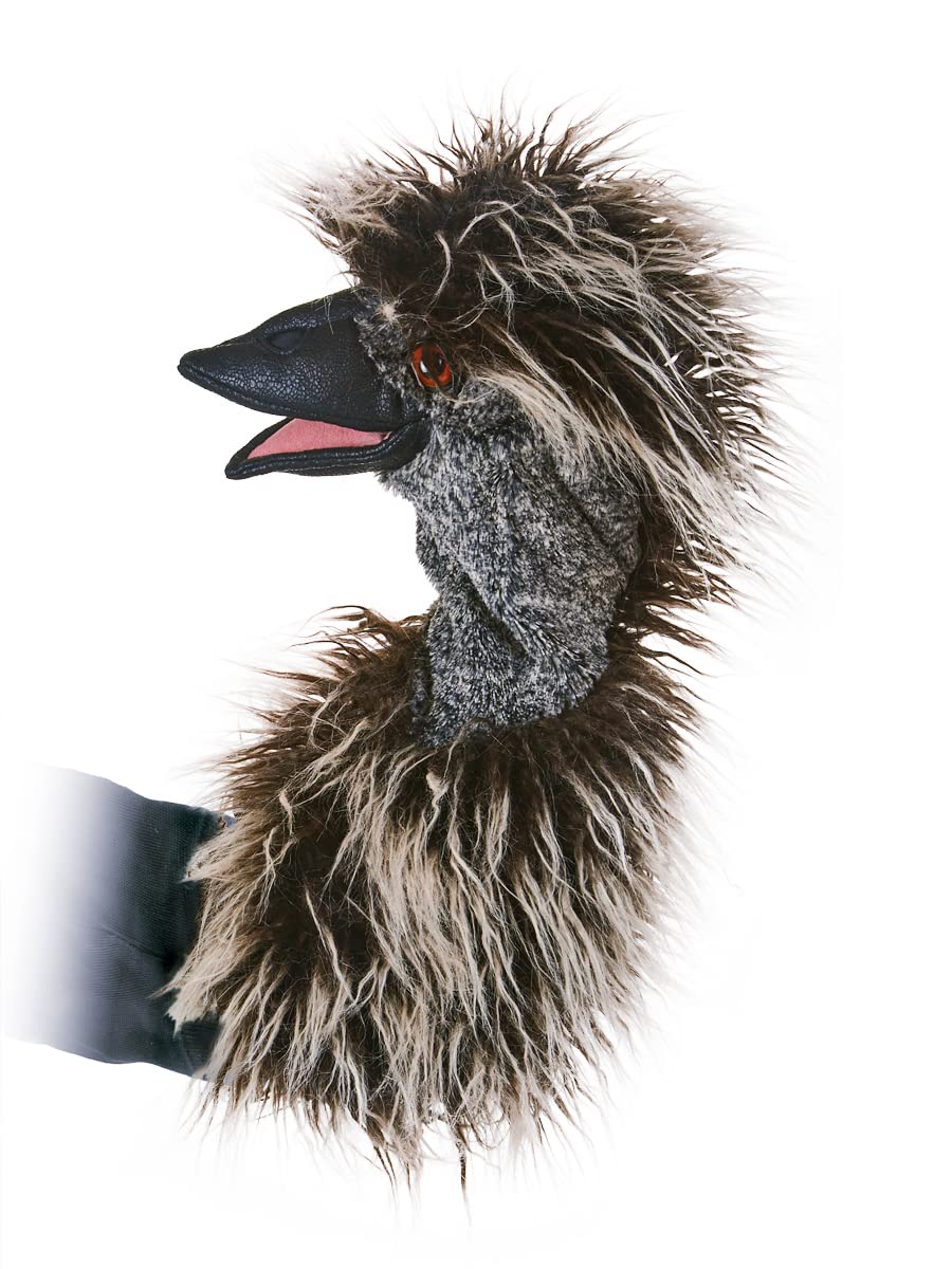 Folkmanis Emu Stage Puppet, Brown