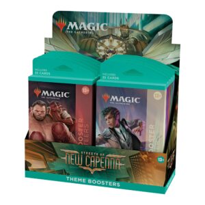 Magic The Gathering Wizards of The Coast Streets of New Capenna Theme Booster Display (10) English