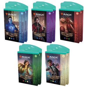 Magic The Gathering Wizards of The Coast Streets of New Capenna Theme Booster Display (10) English