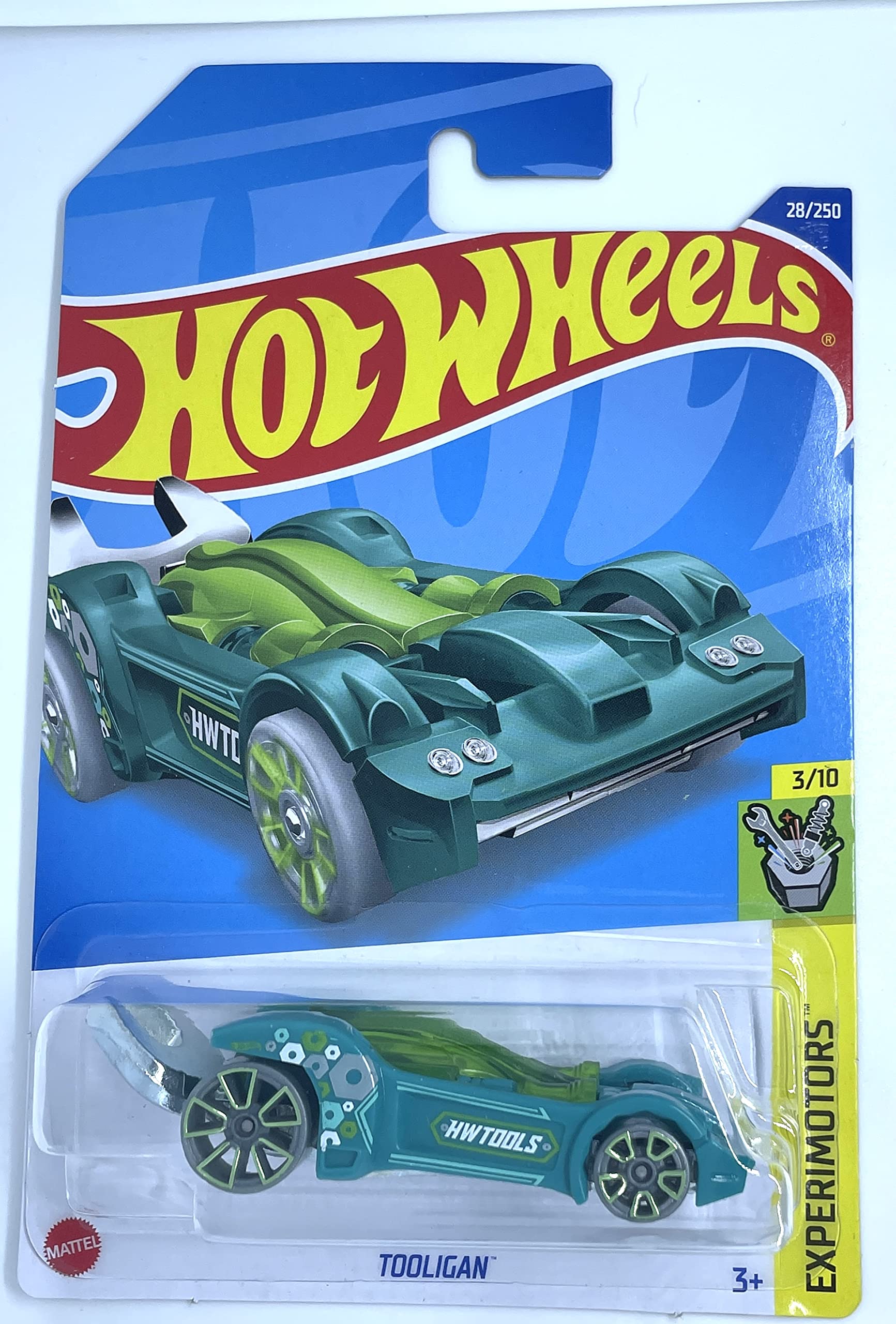 Hot Wheels 2022 - TOOLIGAN - Experimotors 3/10 - Green