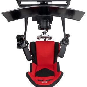 SimFab Monitor Mount Floor Stand for Racing and Flight Simulators | for Monitors up to 100x100mm VESA, 24, 27, 32, 34, 37, 49 Ultra Wide