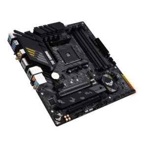 ASUS TUF GAMING B550M-PLUS WiFi II AMD AM4 (3rd Gen Ryzen) microATX motherboard (PCIe 4.0, WiFi 6 2.5Gb LAN, BIOS FlashBack, HDMI 2.1, USB 3.2 Gen 2, Addressable Gen 2 RGB header and AURA Sync)