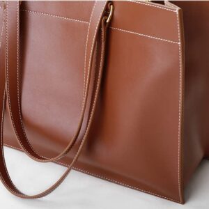 Women's Soft Leather Totes Crossbody Wallets Multi Pocket Shoulder Bags Crossbody Bags Medium