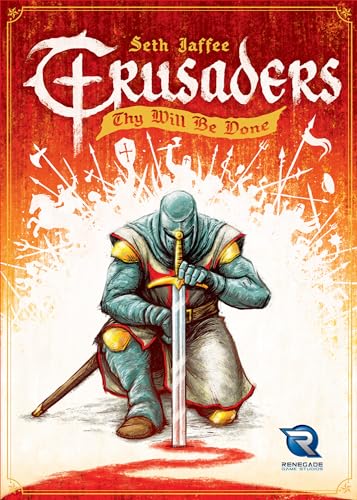 Renegade Game Studios Crusaders: Thy Will Be Done - Medivel Strategy Boardgame, Ages 14+, 2-4 Players, 45-60 Min