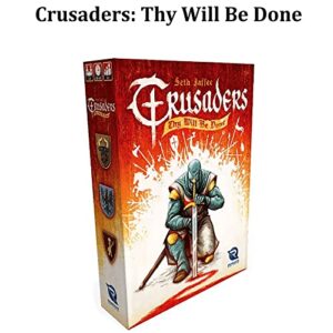 Renegade Game Studios Crusaders: Thy Will Be Done - Medivel Strategy Boardgame, Ages 14+, 2-4 Players, 45-60 Min