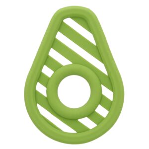 Acorn Baby - Teething Toy - Avocado Silicone Teether Toy Promotes Cognitive Development - Relives Sore and Swollen Gums