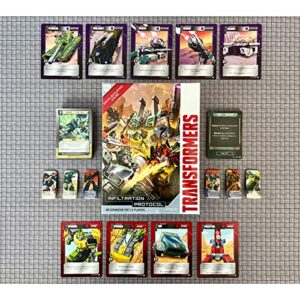 Renegade Games Studio Transformers Deck-Building Game: Infiltration Protocol Expansion - Ages 14+, 1-5 Players