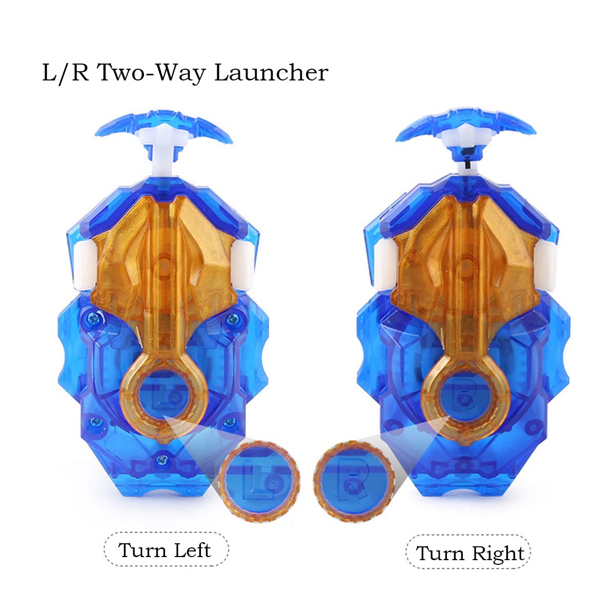 Battling Tops Burst Battle B-193 Ultimate Valkyrie.Lg.V'-9 Gyro Toys for Kids with B-184 Custom Bey Launcher