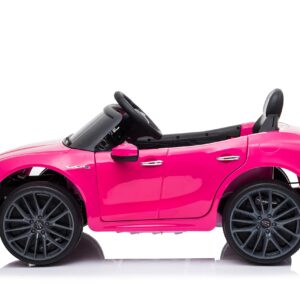 Best Ride On Cars Maserati Ghibli, 12V Battery Powered Ride On Toy, Pink, Large