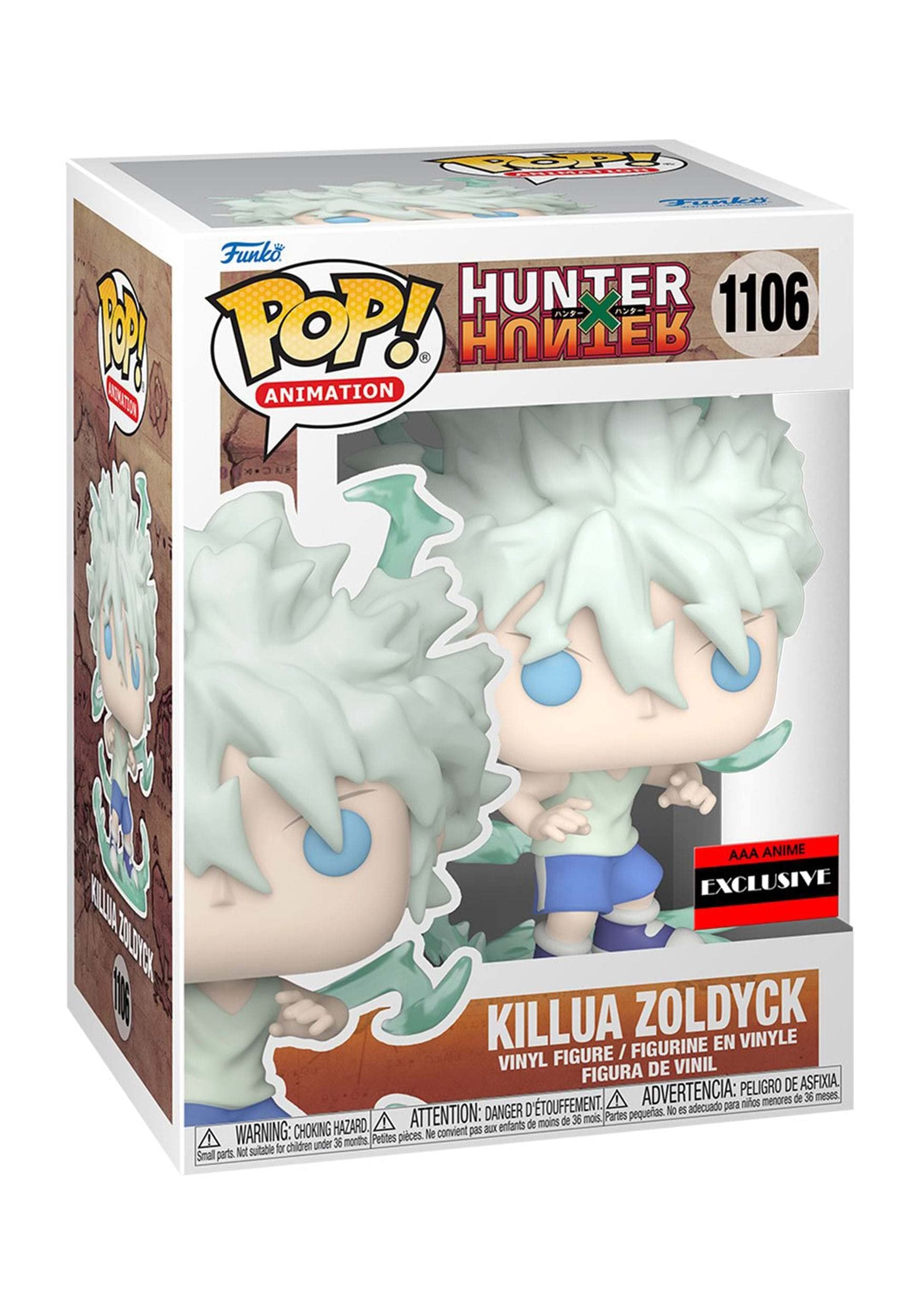 Funko POP! - Hunter X Hunter - Killua Zoldyck Common Special Edition Multicolor