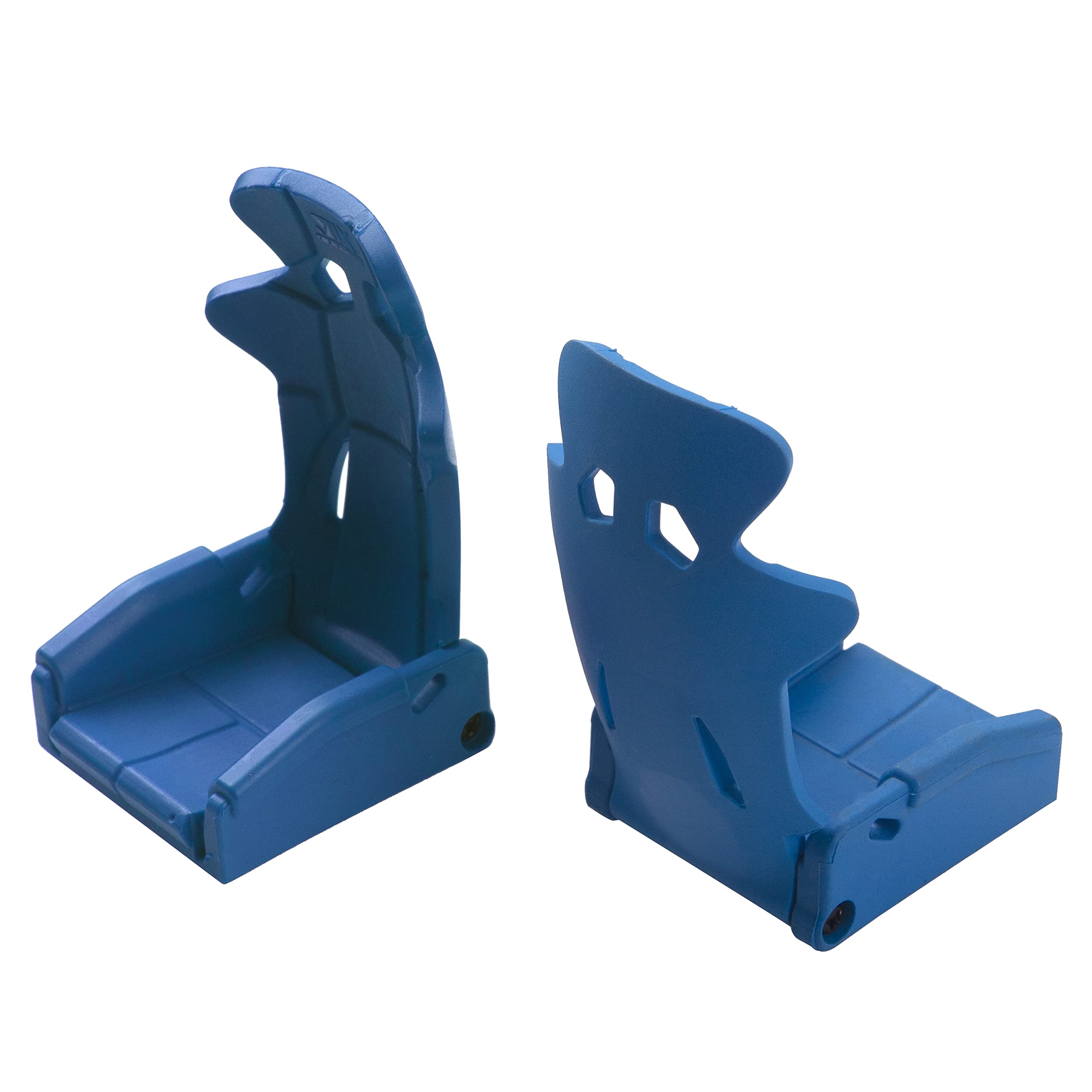 2Pcs Vgoohobby Plastic RC Toy Car Seat Simulation RC Crawler Chair Accessories Compatible with Traxxas TRX-4 Axial SCX10 90046 Tamiya CC01 1/10 RC Crawler (Blue)