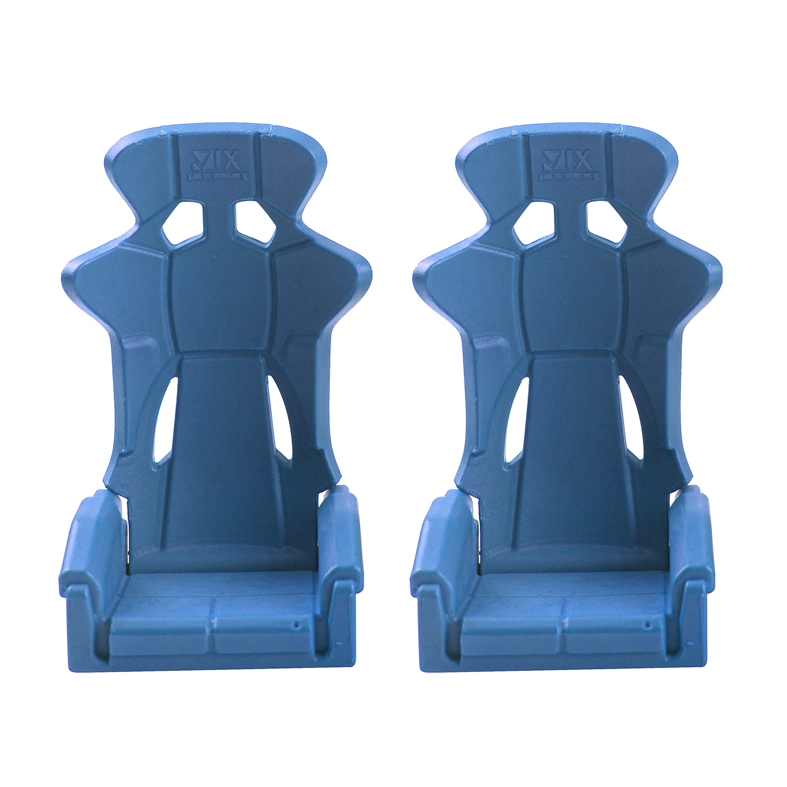 2Pcs Vgoohobby Plastic RC Toy Car Seat Simulation RC Crawler Chair Accessories Compatible with Traxxas TRX-4 Axial SCX10 90046 Tamiya CC01 1/10 RC Crawler (Blue)