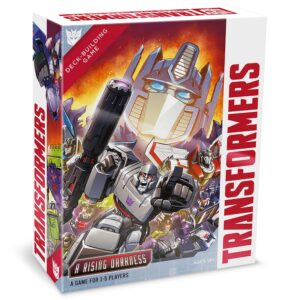 renegade game studios transformers deck-building game: a rising darkness expansion - standalone expansion, ages 14+, 1-5 players, 45-90 min