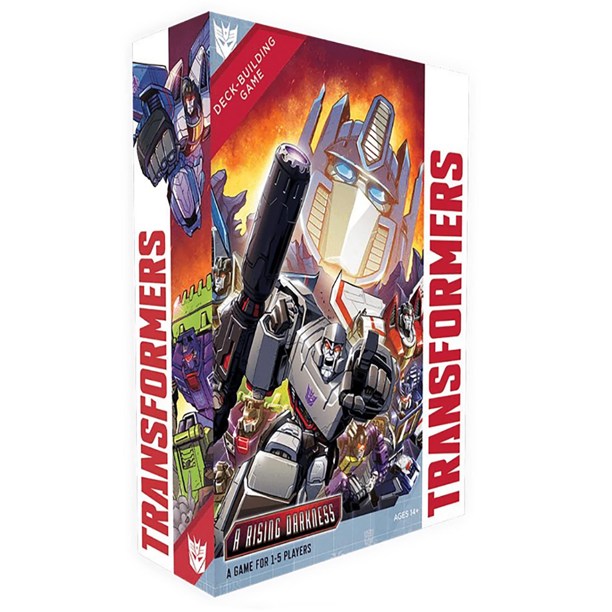 Renegade Game Studios Transformers Deck-Building Game: A Rising Darkness Expansion - Standalone Expansion, Ages 14+, 1-5 Players, 45-90 Min