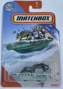 matchbox - sea spy - mbx coastal - national parks lake patrol #84/100