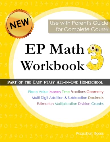 EP Math 3 Workbook: Part of the Easy Peasy All-in-One Homeschool