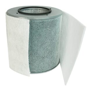 Filter-Monster.com Filter-Monster True HEPA Replacement Compatible With Austin Air Healthmate Junior Filter, With White Carbon Pre-filter