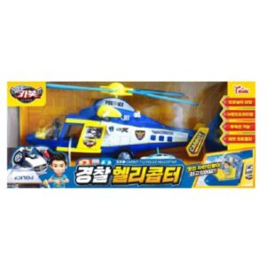 hello carbot police helicopter toy