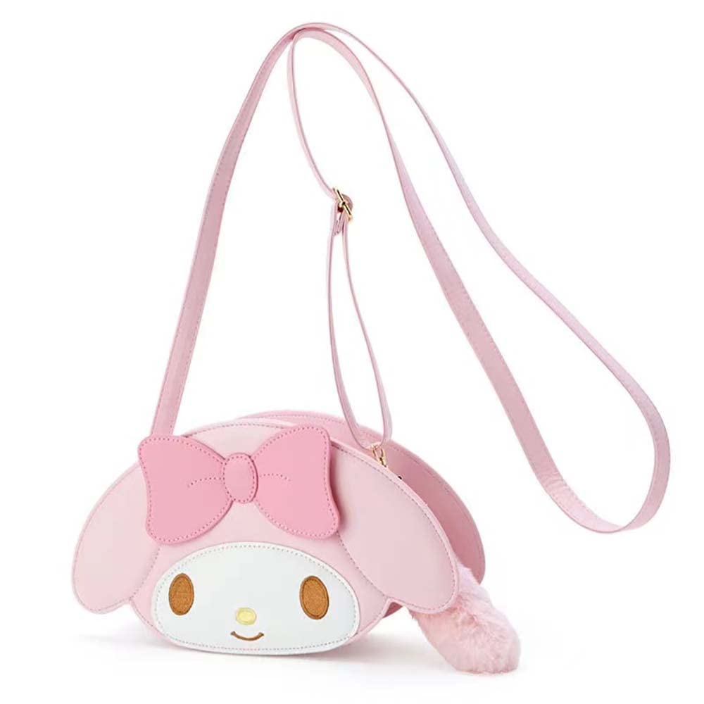 Huositi Cute Cartoon Shoulder Bag Anime Doll Handbag (Pink)